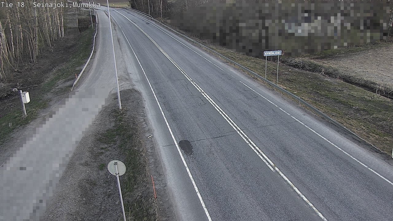 Weather Camera Image Väg 18 Seinäjoki, Munakka, Seinäjoki, Etelä-Pohjanmaa