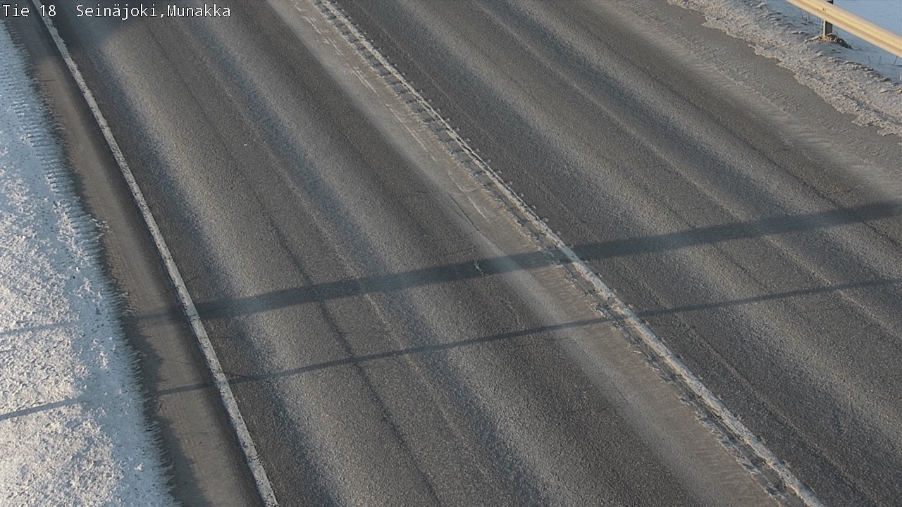 Weather Camera Image Road 18 Seinäjoki, Munakka, Seinäjoki, Etelä-Pohjanmaa