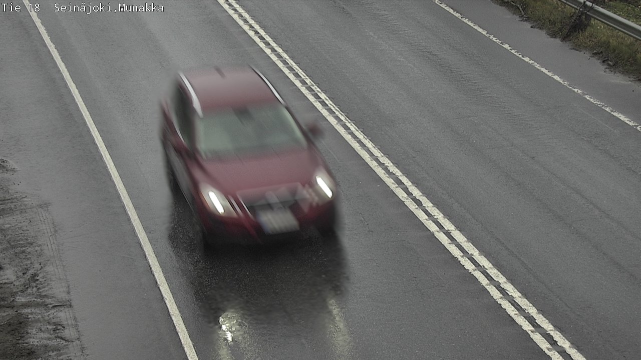 Weather Camera Image Väg 18 Seinäjoki, Munakka, Seinäjoki, Etelä-Pohjanmaa