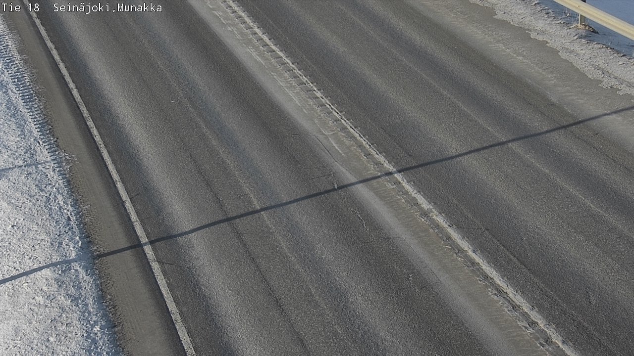 Weather Camera Image Road 18 Seinäjoki, Munakka, Seinäjoki, Etelä-Pohjanmaa