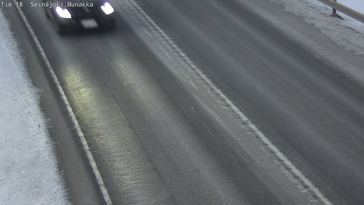 Weather Camera Image Road 18 Seinäjoki, Munakka, Seinäjoki, Etelä-Pohjanmaa