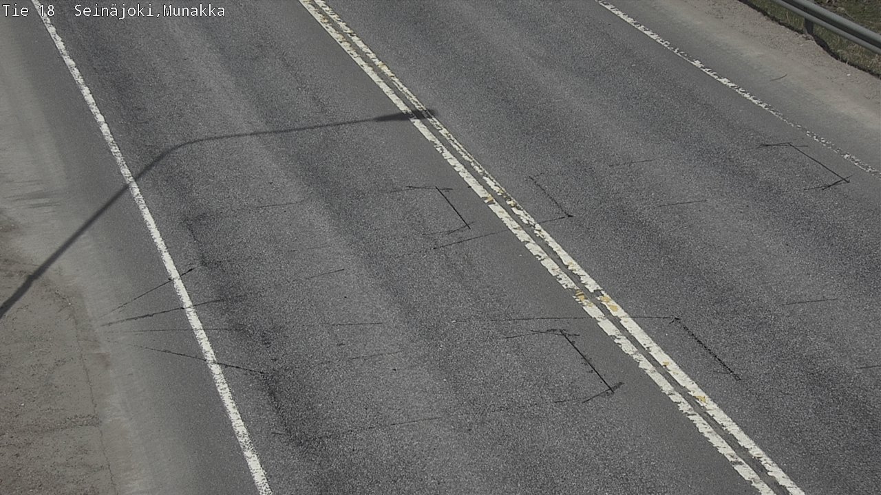Weather Camera Image Väg 18 Seinäjoki, Munakka, Seinäjoki, Etelä-Pohjanmaa