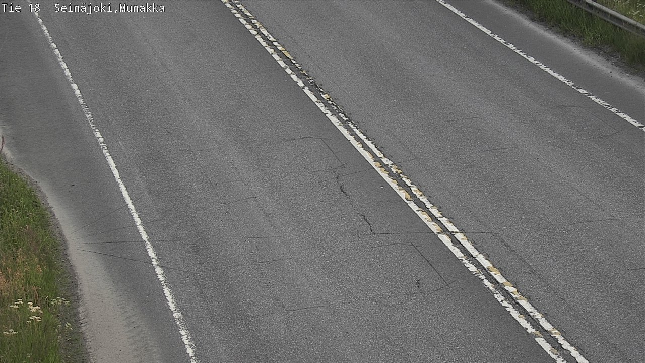 Weather Camera Image Road 18 Seinäjoki, Munakka, Seinäjoki, Etelä-Pohjanmaa