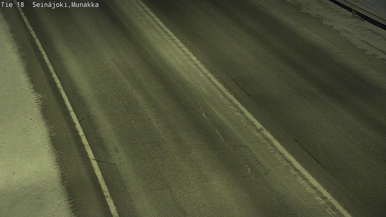 Weather Camera Image Road 18 Seinäjoki, Munakka, Seinäjoki, Etelä-Pohjanmaa