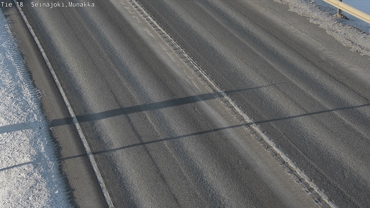 Weather Camera Image Road 18 Seinäjoki, Munakka, Seinäjoki, Etelä-Pohjanmaa