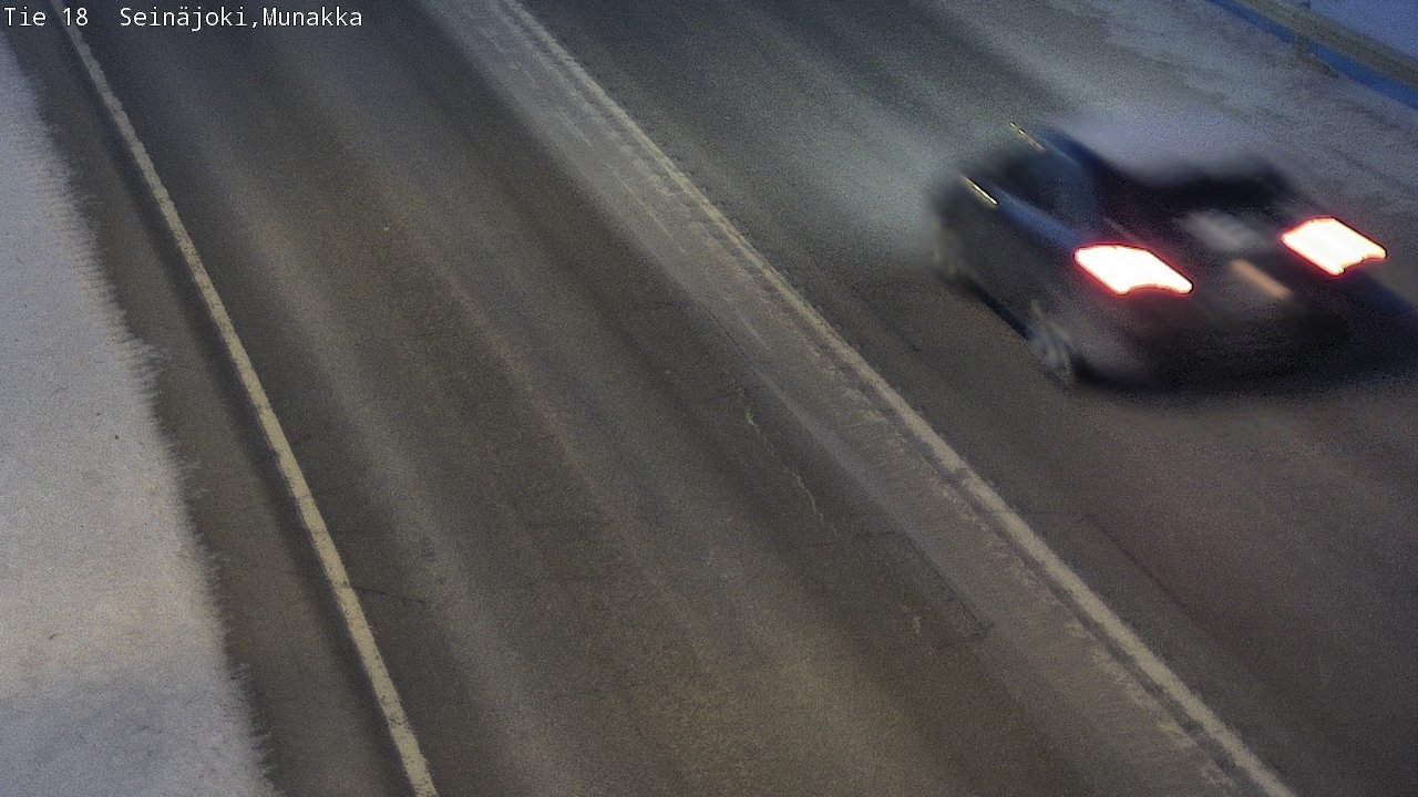 Weather Camera Image Road 18 Seinäjoki, Munakka, Seinäjoki, Etelä-Pohjanmaa