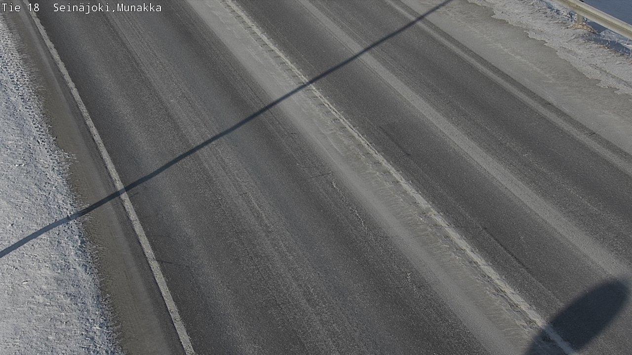 Weather Camera Image Road 18 Seinäjoki, Munakka, Seinäjoki, Etelä-Pohjanmaa