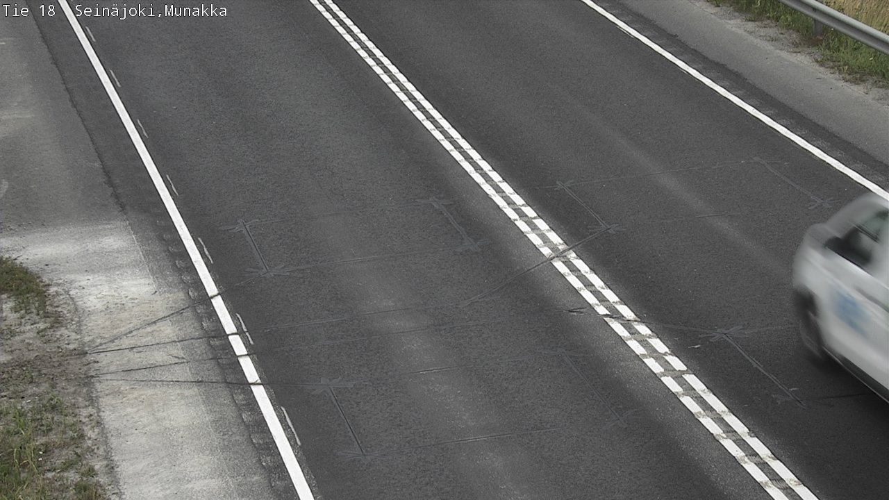 Weather Camera Image Road 18 Seinäjoki, Munakka, Seinäjoki, Etelä-Pohjanmaa