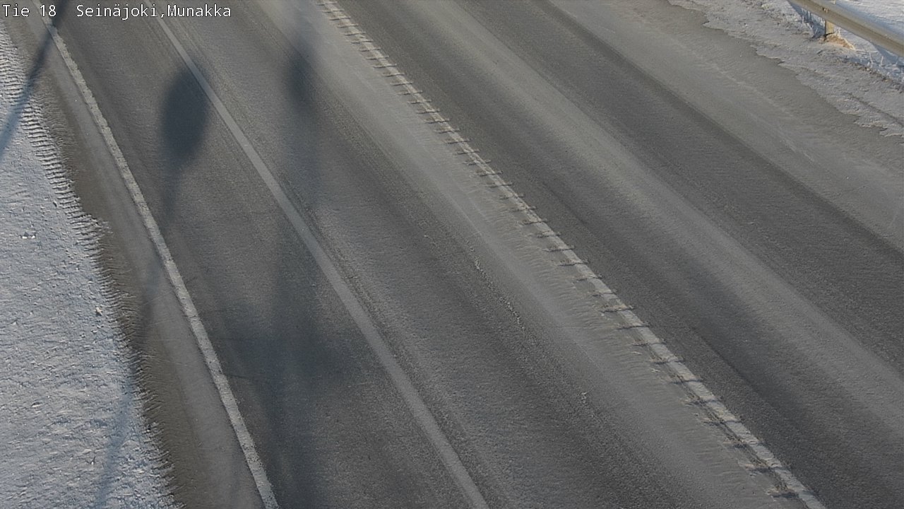 Weather Camera Image Road 18 Seinäjoki, Munakka, Seinäjoki, Etelä-Pohjanmaa