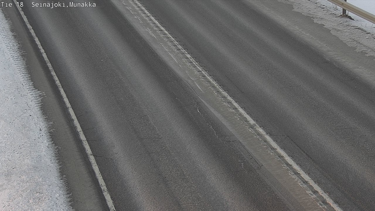 Weather Camera Image Road 18 Seinäjoki, Munakka, Seinäjoki, Etelä-Pohjanmaa