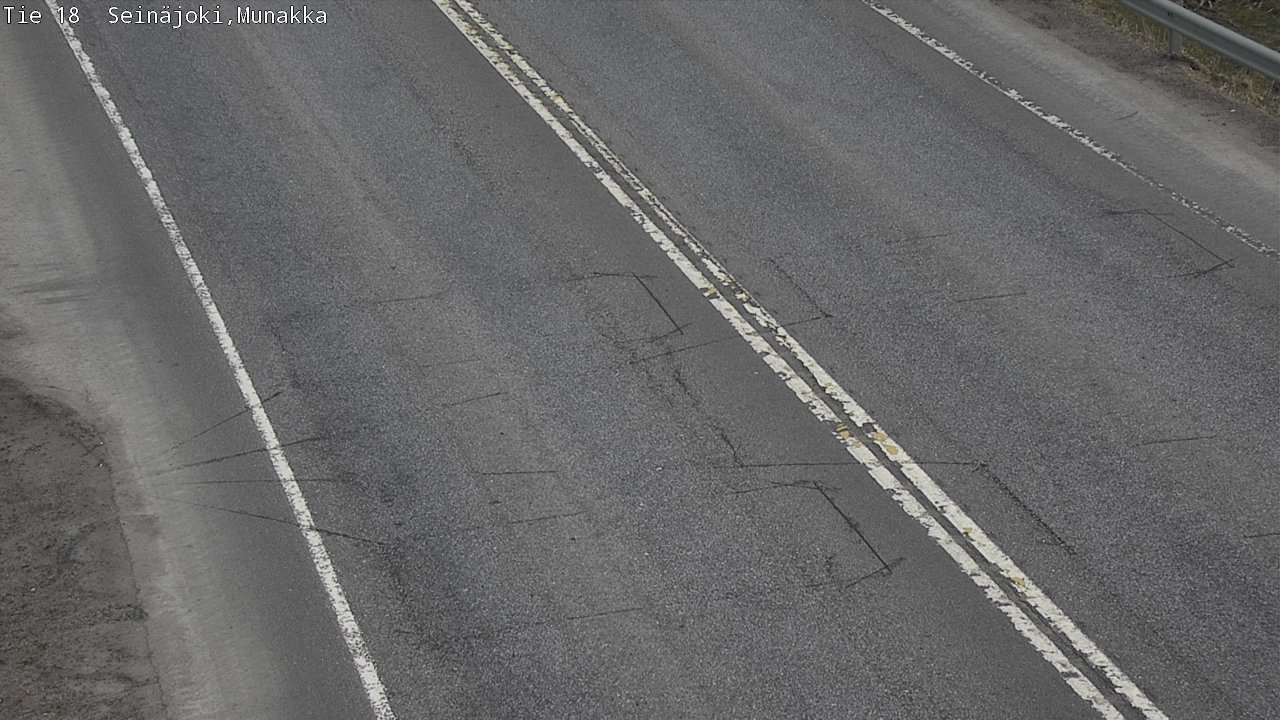Weather Camera Image Väg 18 Seinäjoki, Munakka, Seinäjoki, Etelä-Pohjanmaa