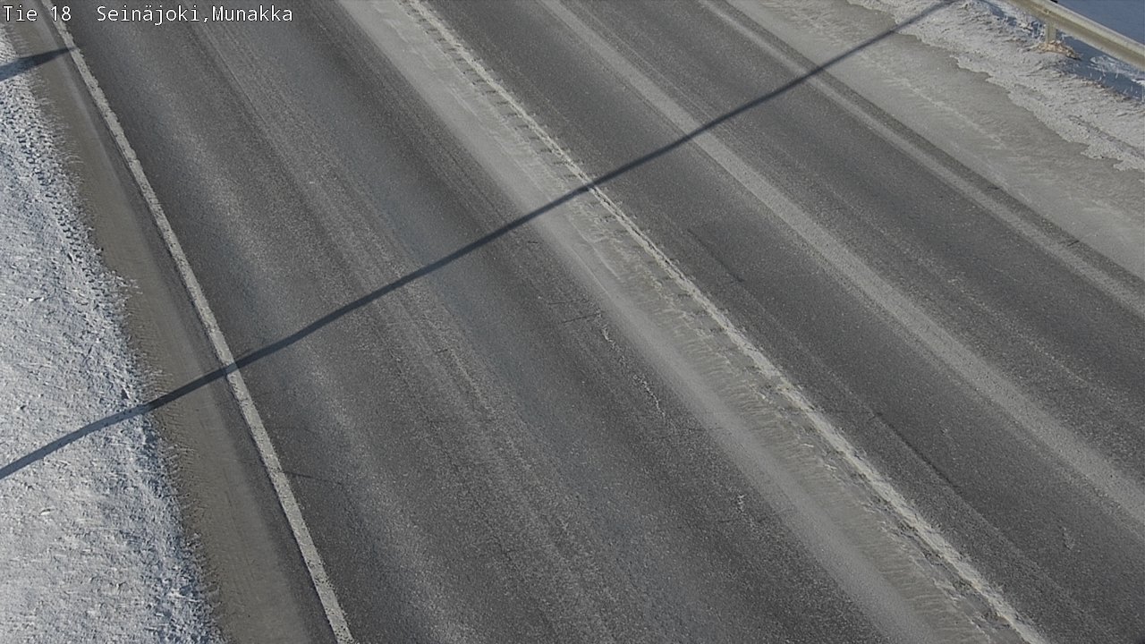 Weather Camera Image Road 18 Seinäjoki, Munakka, Seinäjoki, Etelä-Pohjanmaa