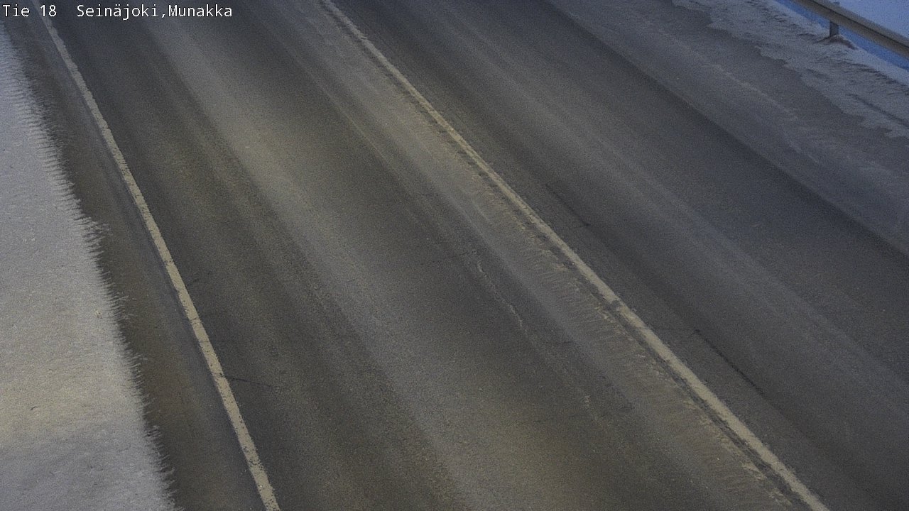Weather Camera Image Road 18 Seinäjoki, Munakka, Seinäjoki, Etelä-Pohjanmaa