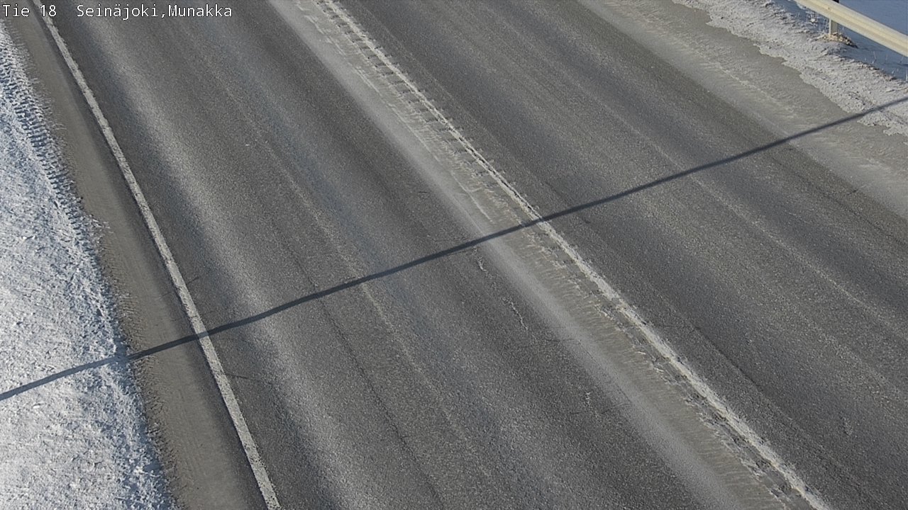 Weather Camera Image Road 18 Seinäjoki, Munakka, Seinäjoki, Etelä-Pohjanmaa