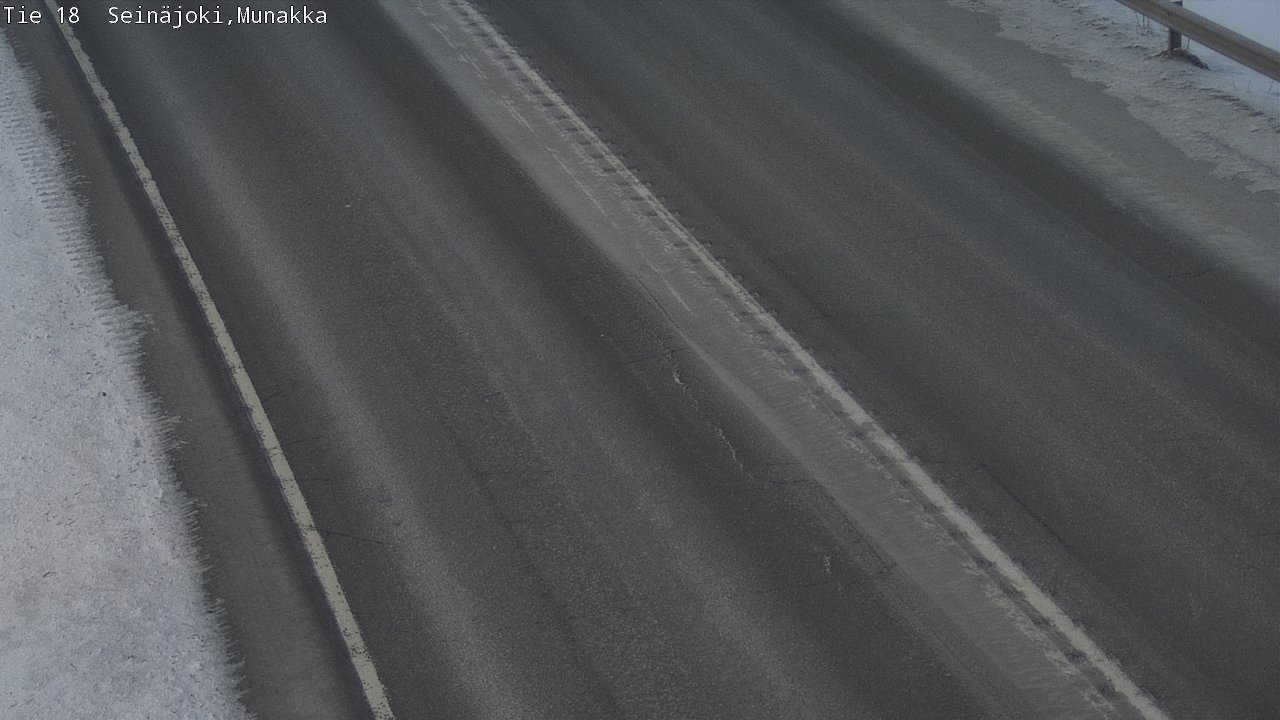 Weather Camera Image Road 18 Seinäjoki, Munakka, Seinäjoki, Etelä-Pohjanmaa