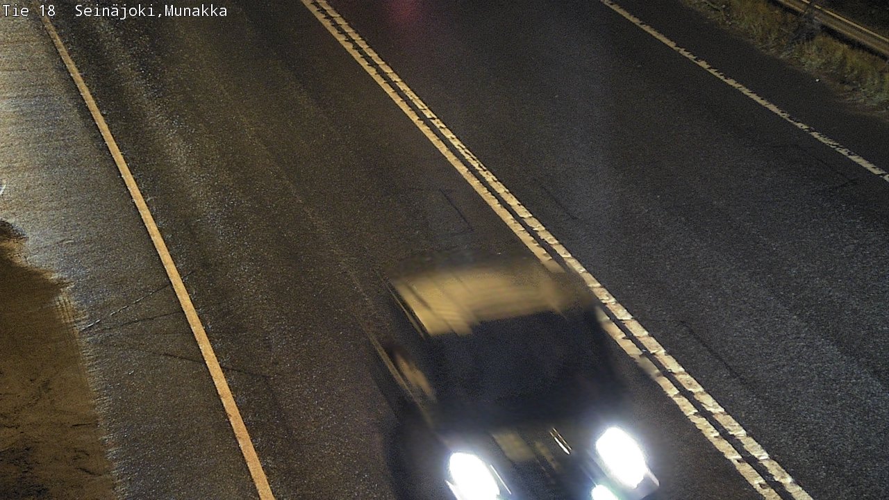 Weather Camera Image Road 18 Seinäjoki, Munakka, Seinäjoki, Etelä-Pohjanmaa