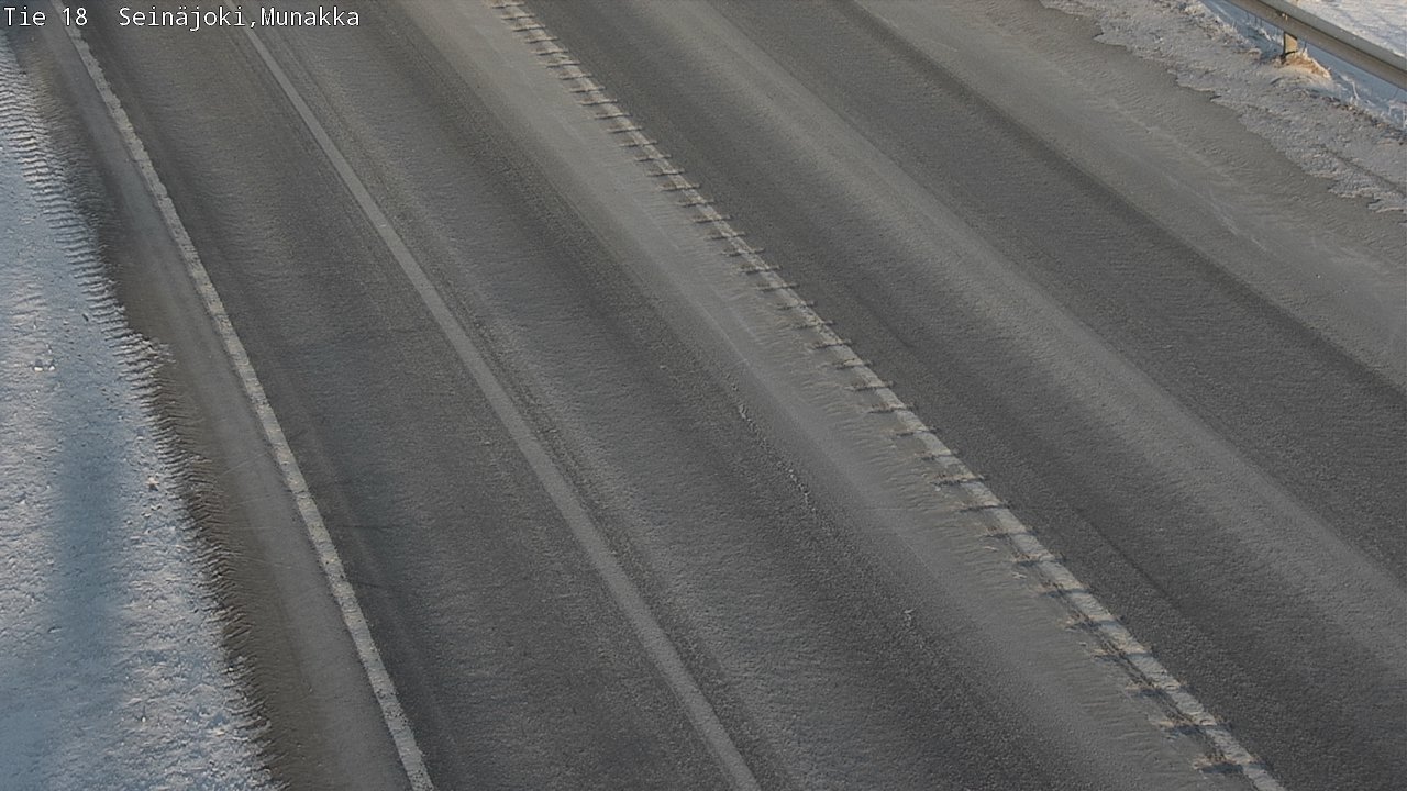 Weather Camera Image Road 18 Seinäjoki, Munakka, Seinäjoki, Etelä-Pohjanmaa