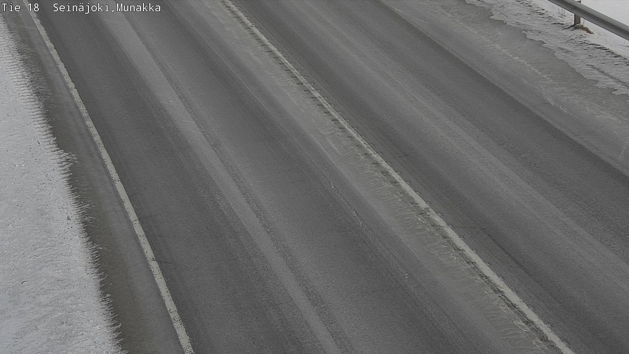 Weather Camera Image Road 18 Seinäjoki, Munakka, Seinäjoki, Etelä-Pohjanmaa