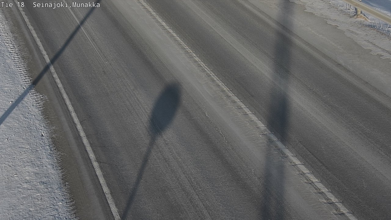 Weather Camera Image Road 18 Seinäjoki, Munakka, Seinäjoki, Etelä-Pohjanmaa