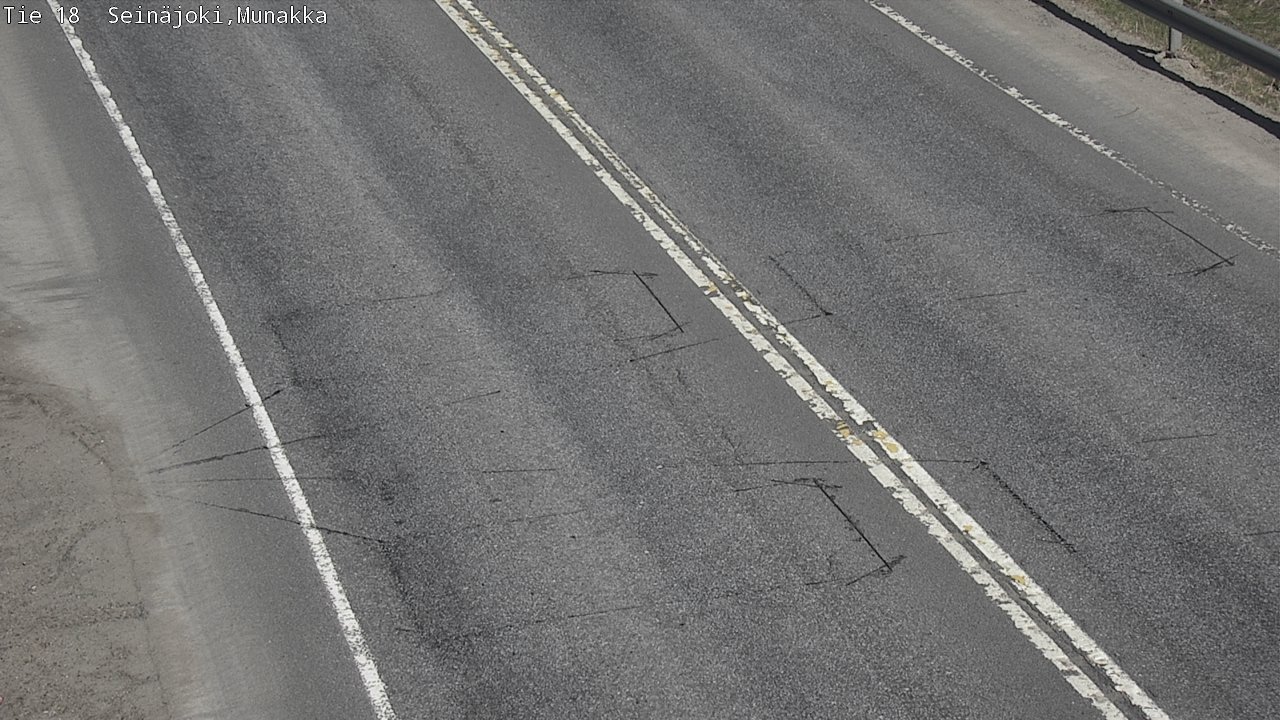 Weather Camera Image Väg 18 Seinäjoki, Munakka, Seinäjoki, Etelä-Pohjanmaa