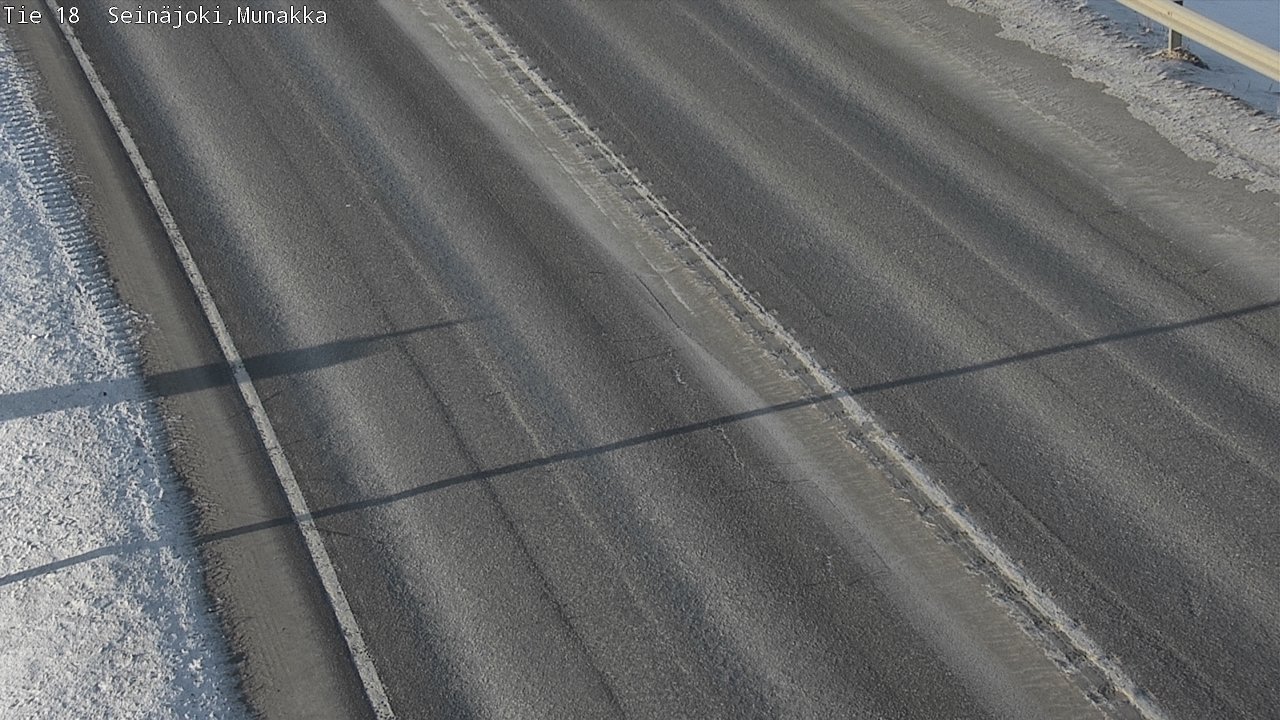 Weather Camera Image Road 18 Seinäjoki, Munakka, Seinäjoki, Etelä-Pohjanmaa
