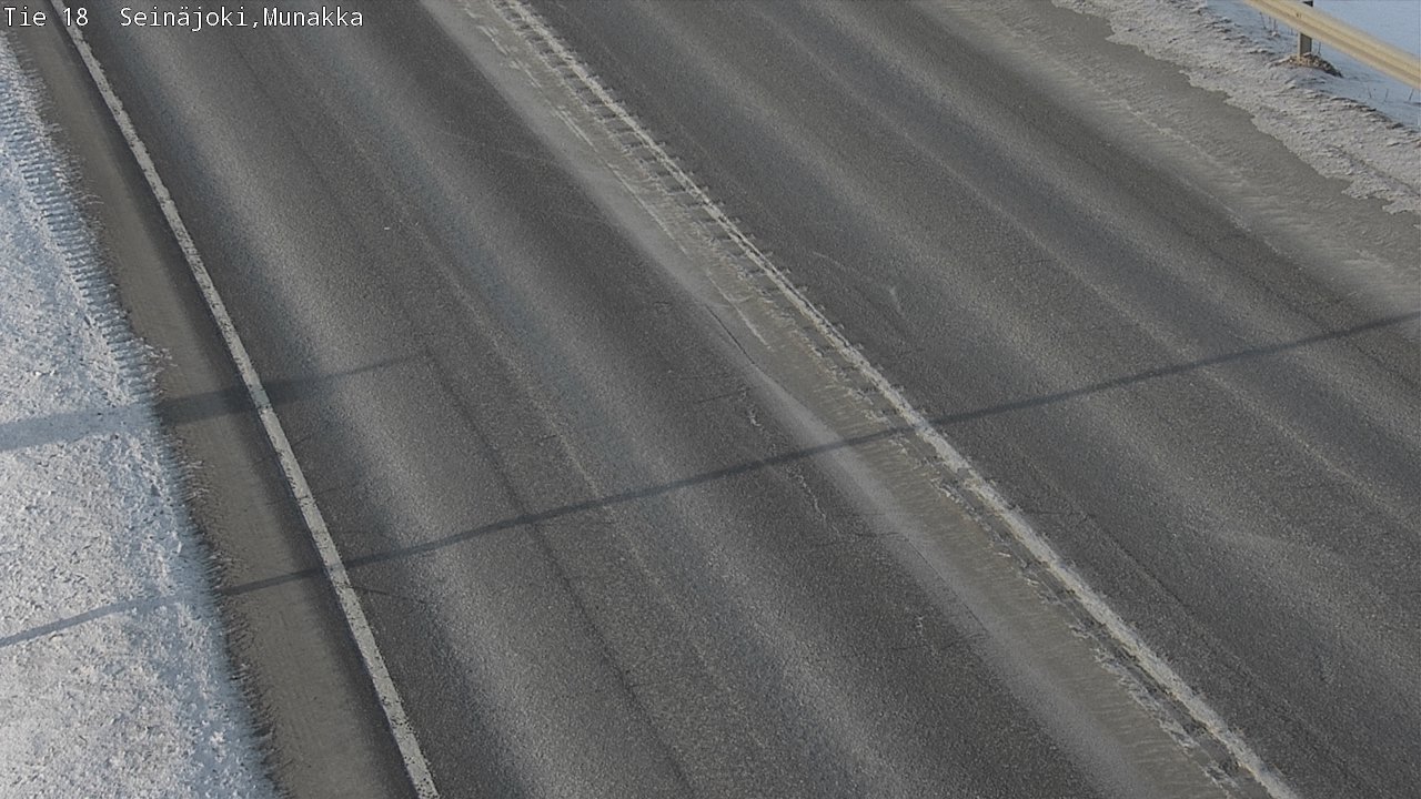 Weather Camera Image Road 18 Seinäjoki, Munakka, Seinäjoki, Etelä-Pohjanmaa