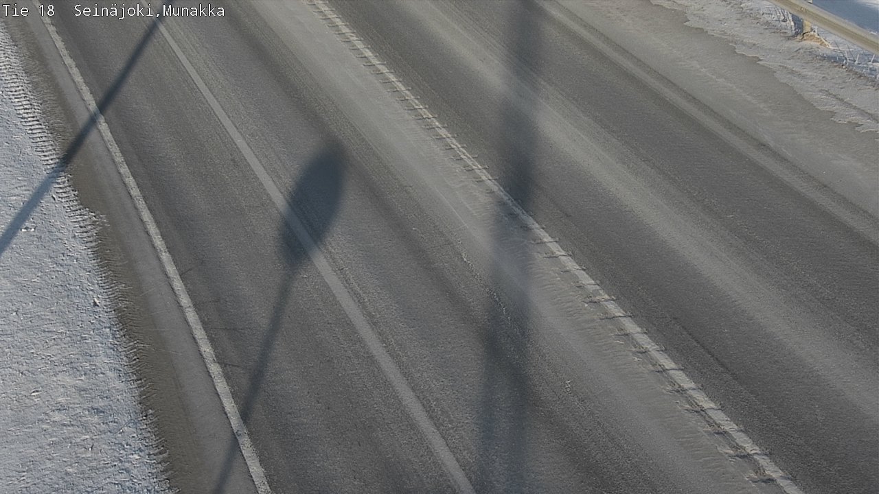 Weather Camera Image Road 18 Seinäjoki, Munakka, Seinäjoki, Etelä-Pohjanmaa