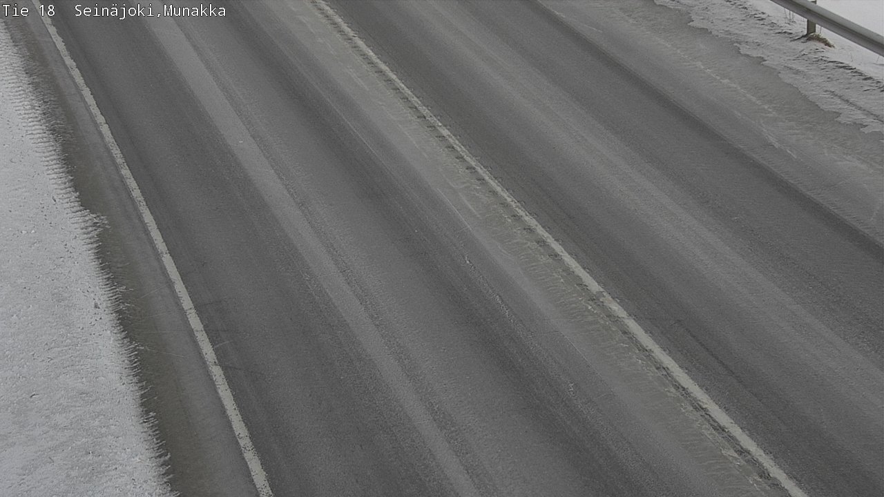 Weather Camera Image Road 18 Seinäjoki, Munakka, Seinäjoki, Etelä-Pohjanmaa