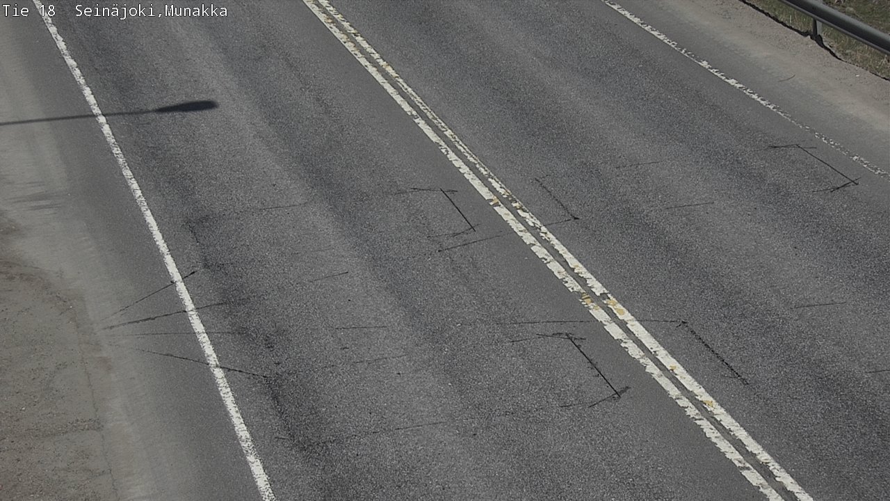 Weather Camera Image Väg 18 Seinäjoki, Munakka, Seinäjoki, Etelä-Pohjanmaa