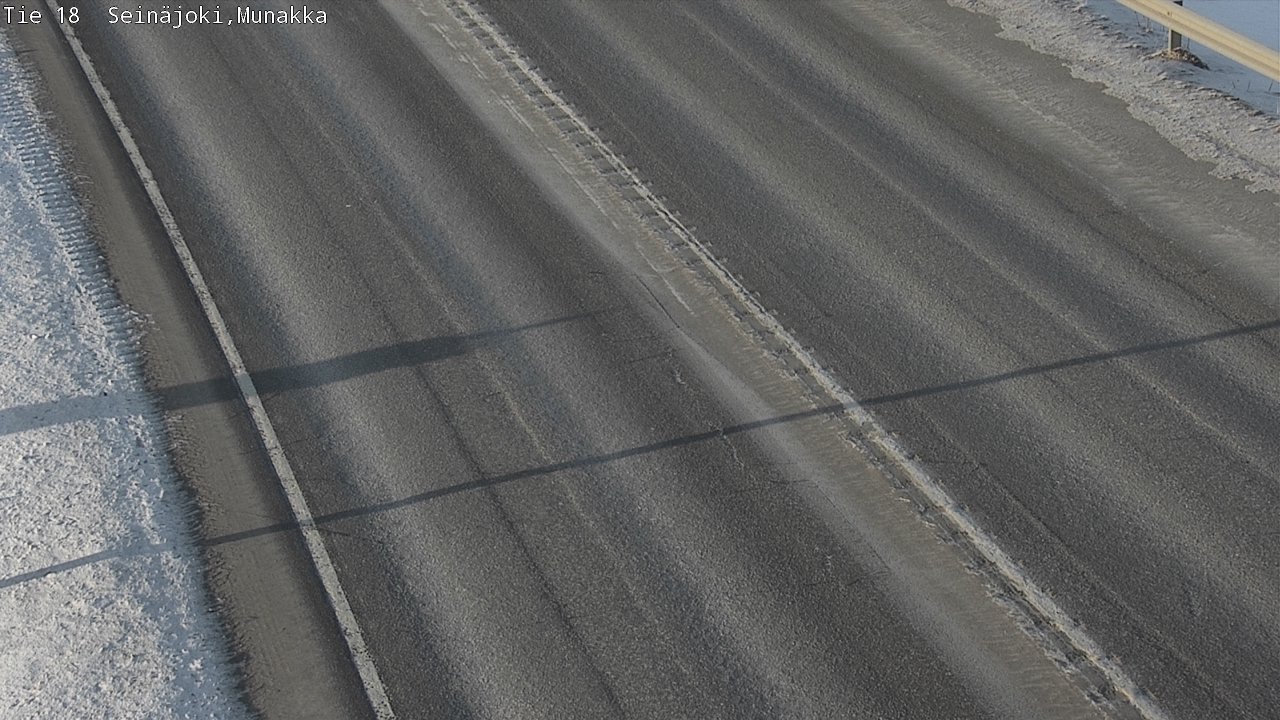 Weather Camera Image Road 18 Seinäjoki, Munakka, Seinäjoki, Etelä-Pohjanmaa