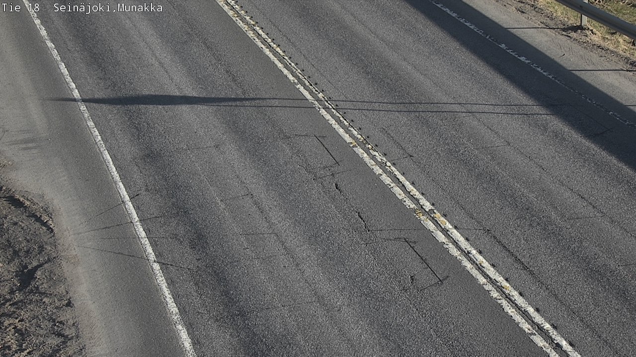 Weather Camera Image Väg 18 Seinäjoki, Munakka, Seinäjoki, Etelä-Pohjanmaa