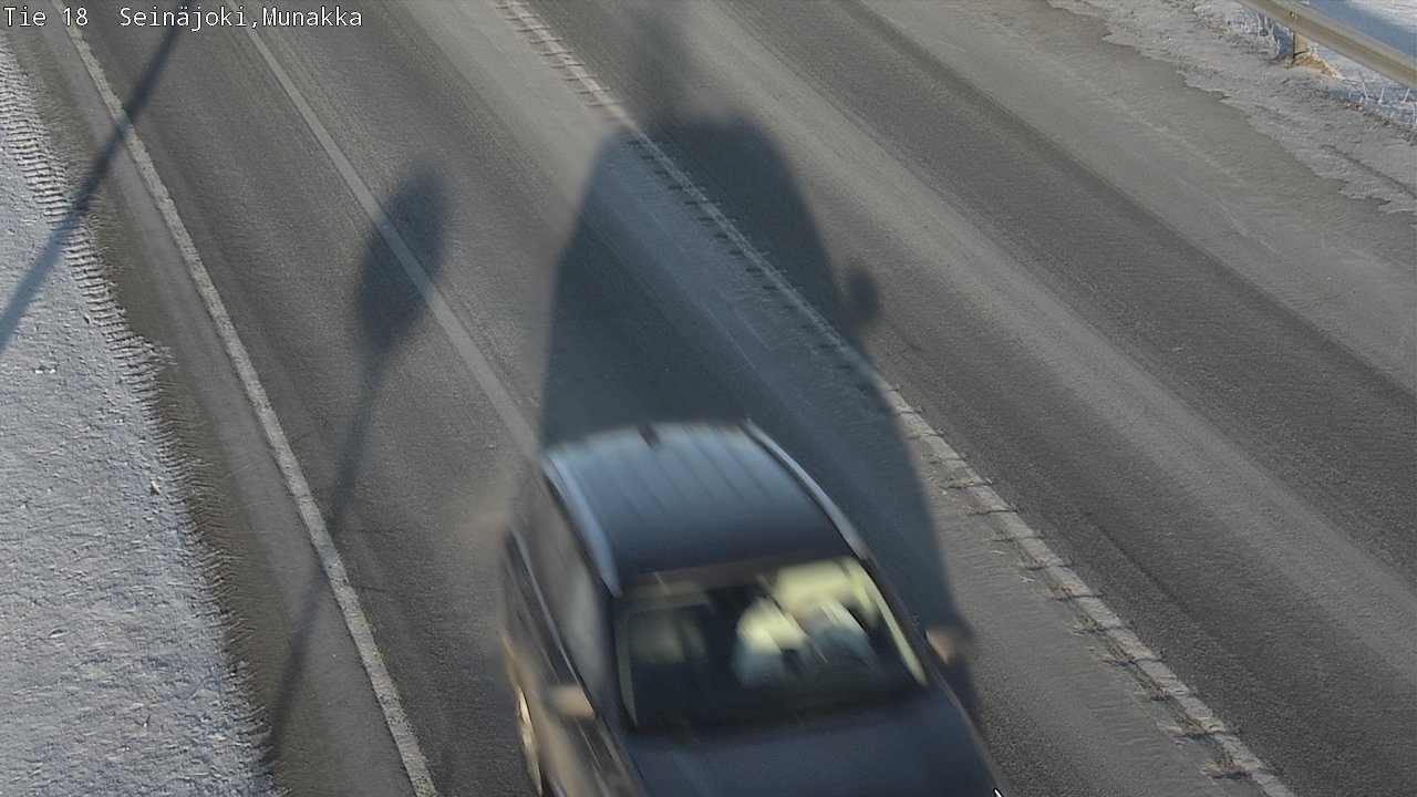 Weather Camera Image Road 18 Seinäjoki, Munakka, Seinäjoki, Etelä-Pohjanmaa