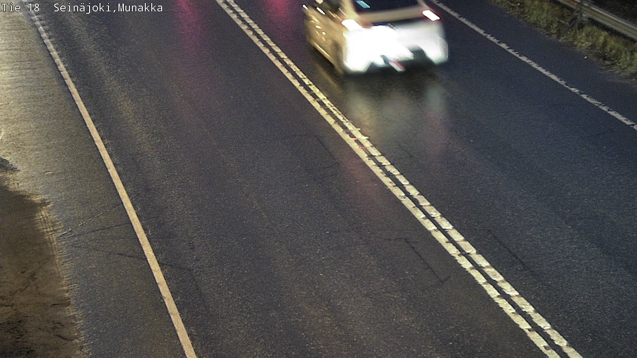 Weather Camera Image Road 18 Seinäjoki, Munakka, Seinäjoki, Etelä-Pohjanmaa