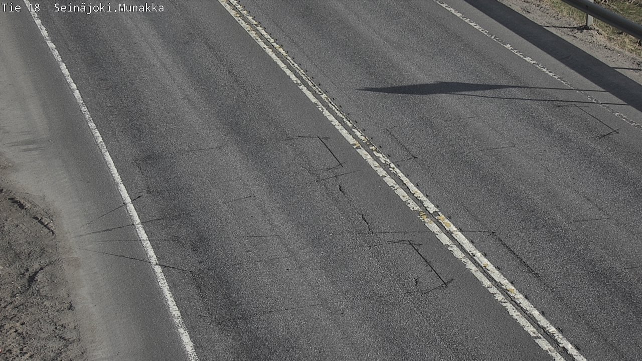 Weather Camera Image Väg 18 Seinäjoki, Munakka, Seinäjoki, Etelä-Pohjanmaa