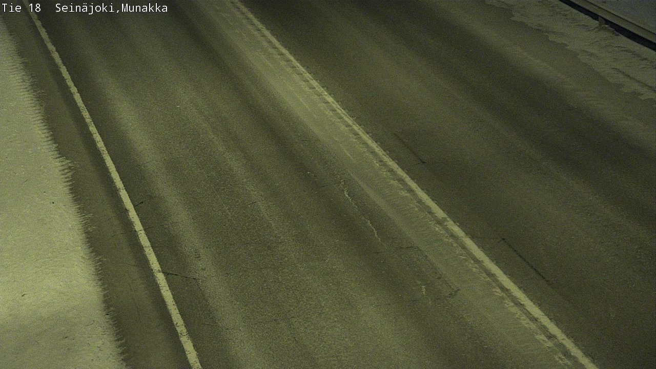 Weather Camera Image Road 18 Seinäjoki, Munakka, Seinäjoki, Etelä-Pohjanmaa