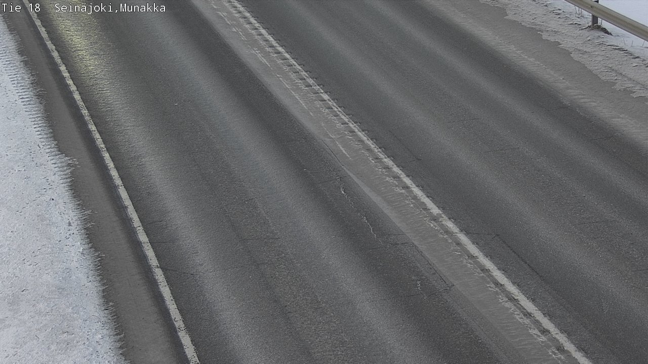 Weather Camera Image Road 18 Seinäjoki, Munakka, Seinäjoki, Etelä-Pohjanmaa