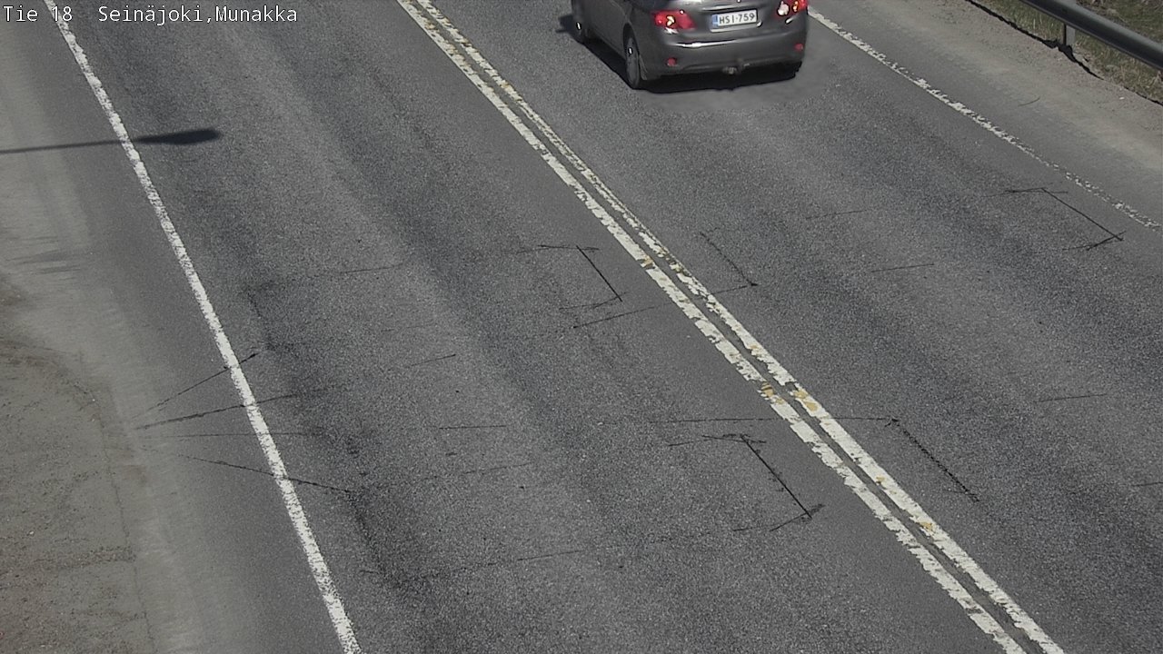 Weather Camera Image Väg 18 Seinäjoki, Munakka, Seinäjoki, Etelä-Pohjanmaa