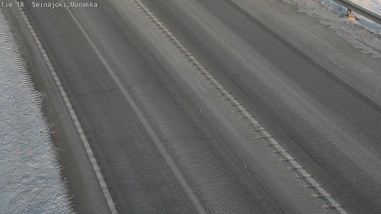 Weather Camera Image Road 18 Seinäjoki, Munakka, Seinäjoki, Etelä-Pohjanmaa