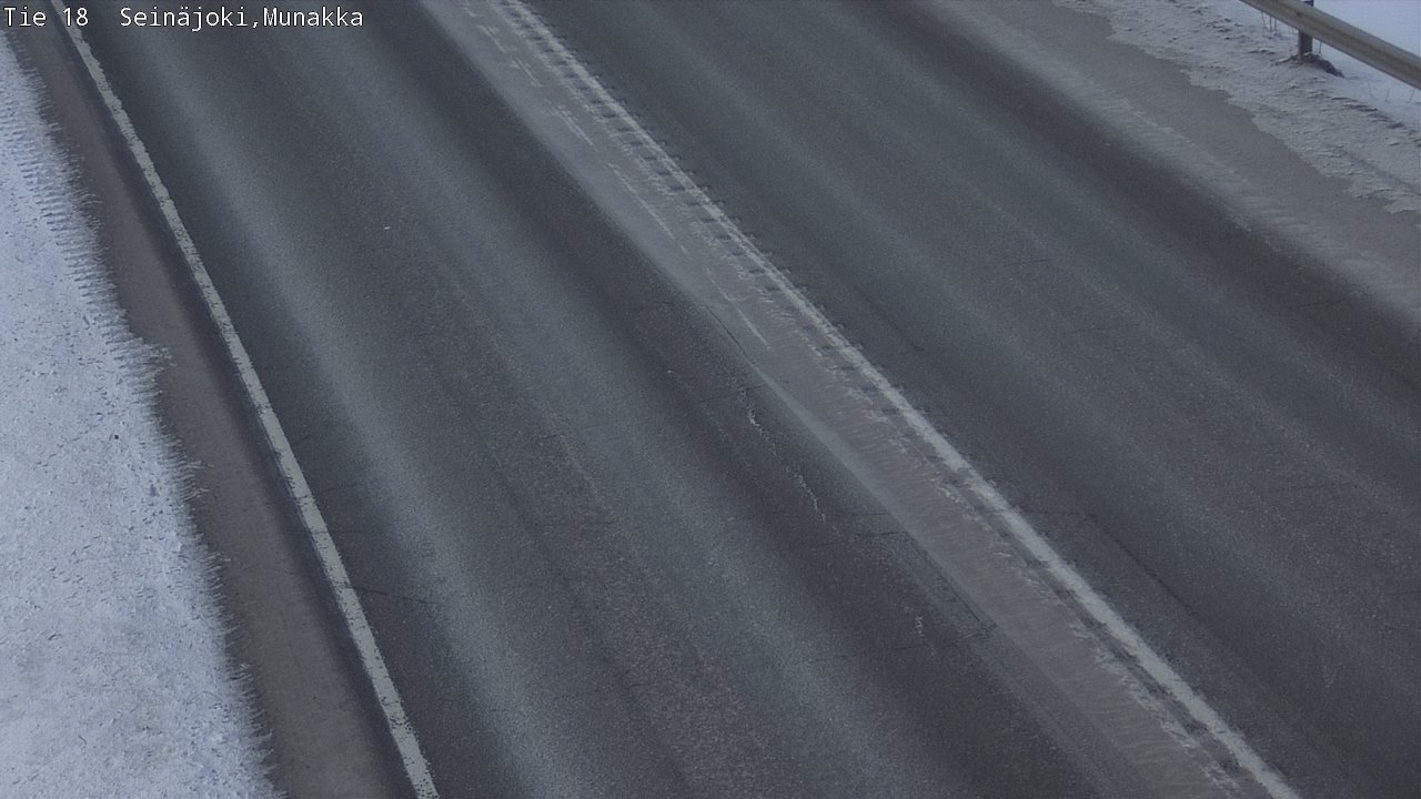 Weather Camera Image Road 18 Seinäjoki, Munakka, Seinäjoki, Etelä-Pohjanmaa