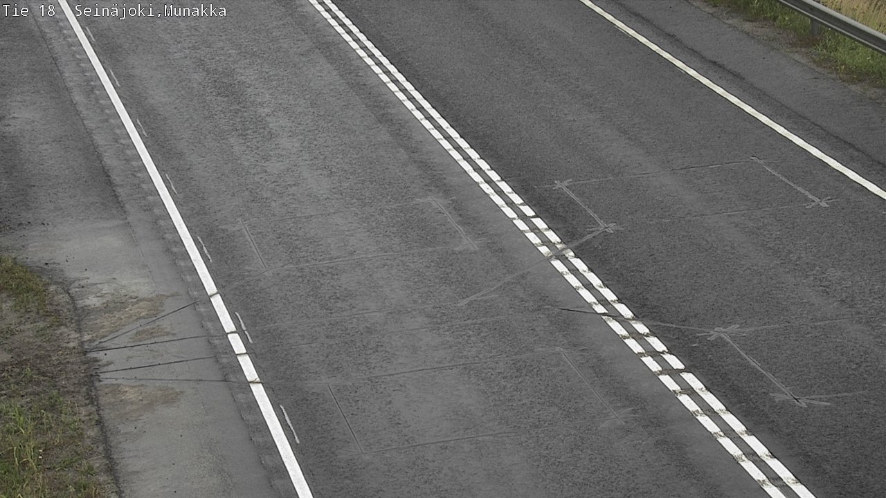 Weather Camera Image Road 18 Seinäjoki, Munakka, Seinäjoki, Etelä-Pohjanmaa