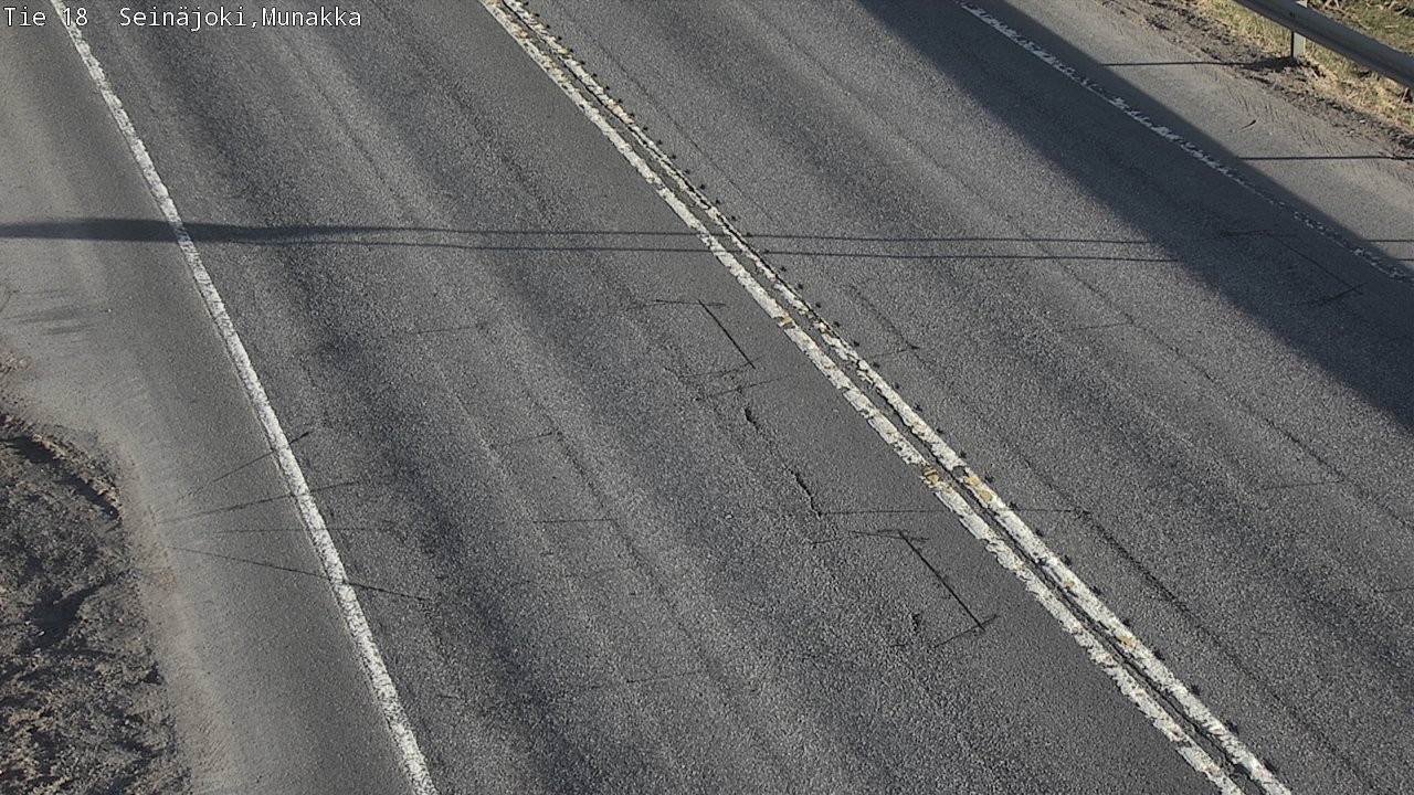 Weather Camera Image Väg 18 Seinäjoki, Munakka, Seinäjoki, Etelä-Pohjanmaa