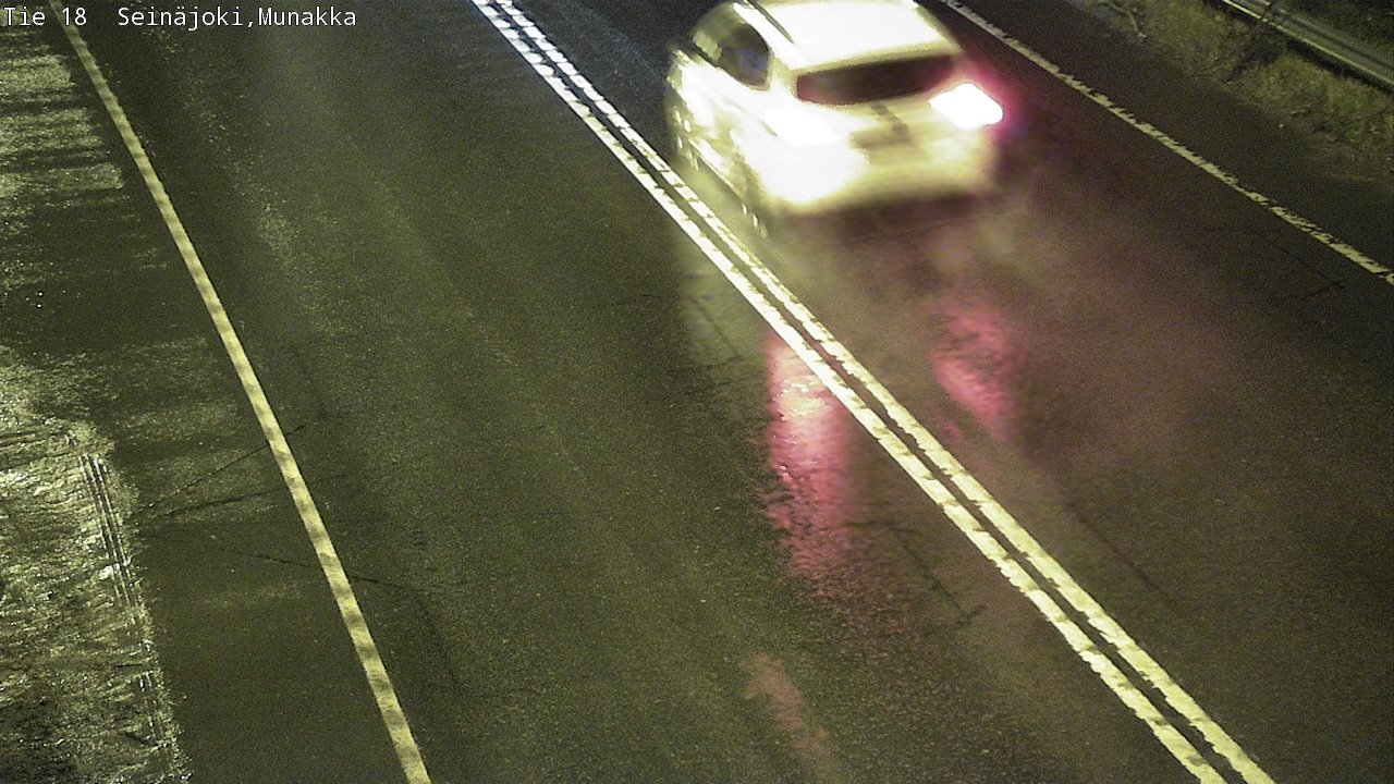 Weather Camera Image Väg 18 Seinäjoki, Munakka, Seinäjoki, Etelä-Pohjanmaa