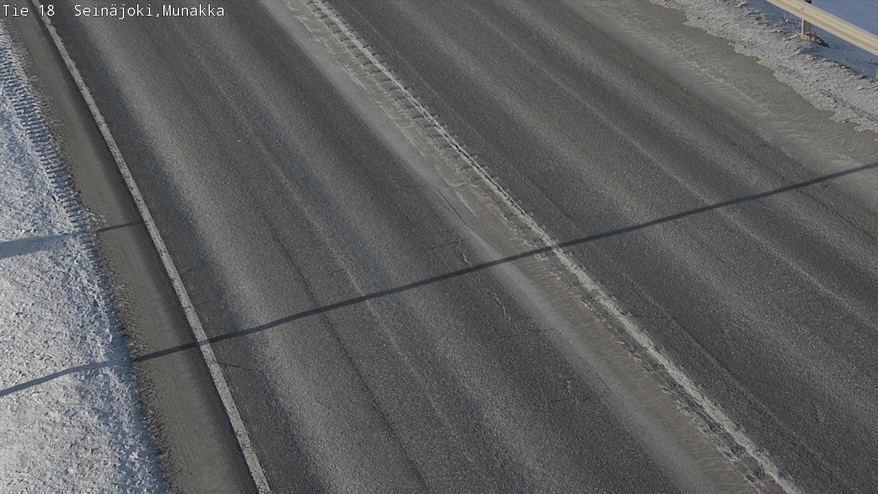 Weather Camera Image Road 18 Seinäjoki, Munakka, Seinäjoki, Etelä-Pohjanmaa