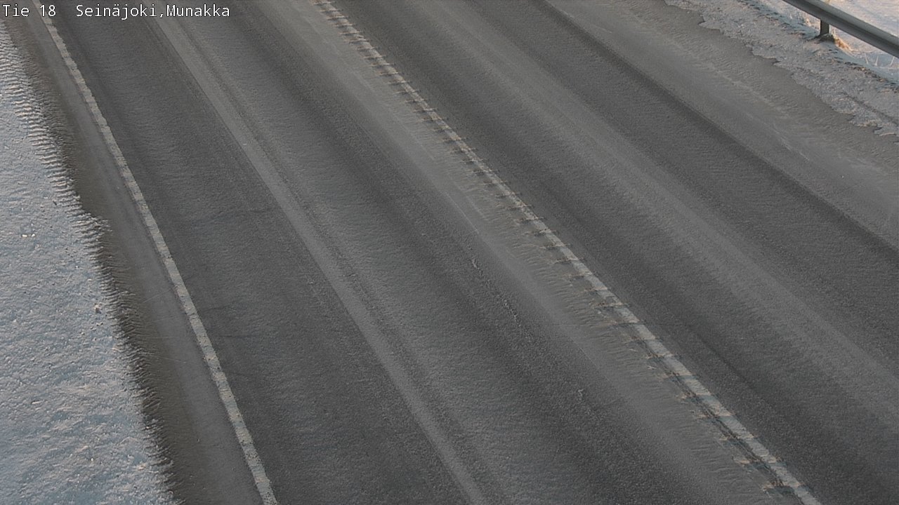 Weather Camera Image Road 18 Seinäjoki, Munakka, Seinäjoki, Etelä-Pohjanmaa