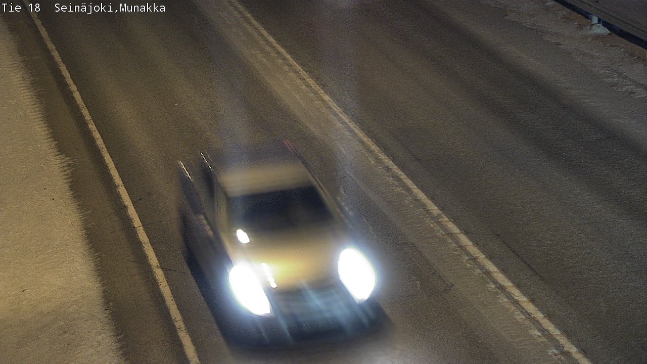 Weather Camera Image Road 18 Seinäjoki, Munakka, Seinäjoki, Etelä-Pohjanmaa