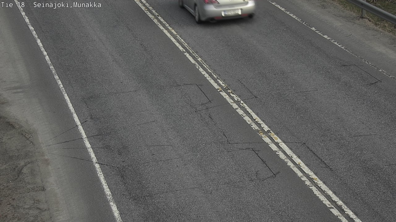 Weather Camera Image Väg 18 Seinäjoki, Munakka, Seinäjoki, Etelä-Pohjanmaa