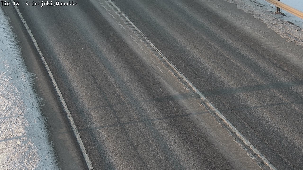 Weather Camera Image Road 18 Seinäjoki, Munakka, Seinäjoki, Etelä-Pohjanmaa