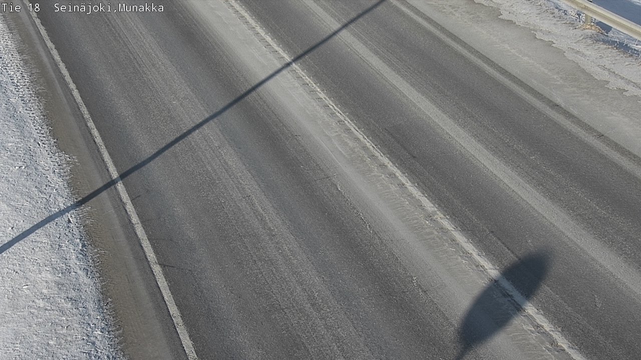 Weather Camera Image Road 18 Seinäjoki, Munakka, Seinäjoki, Etelä-Pohjanmaa