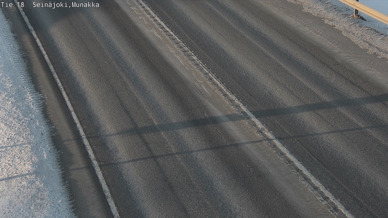 Weather Camera Image Road 18 Seinäjoki, Munakka, Seinäjoki, Etelä-Pohjanmaa