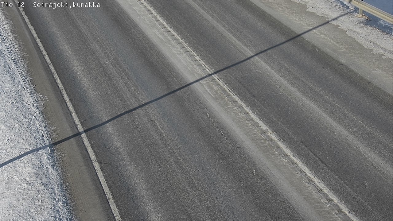 Weather Camera Image Road 18 Seinäjoki, Munakka, Seinäjoki, Etelä-Pohjanmaa